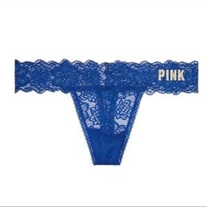 New Victoria’s Secret PINK Lace Thong Panties - XSmall